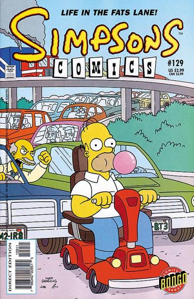 Simpsons Comics (1993)   n° 129 - Bongo Comics Group