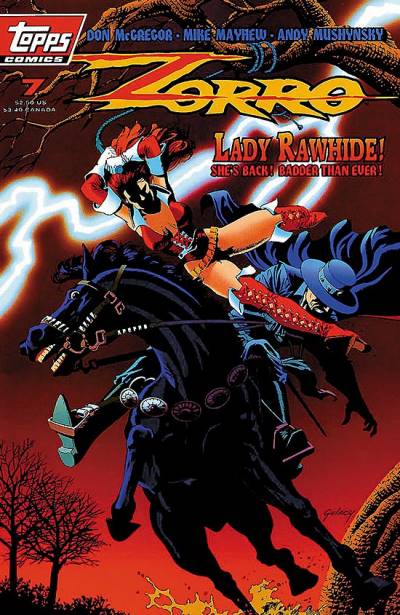 Zorro (1993)   n° 7 - Topps