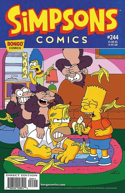 Simpsons Comics (1993)   n° 244 - Bongo Comics Group