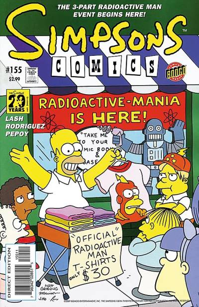 Simpsons Comics (1993)   n° 155 - Bongo Comics Group