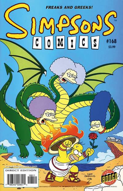 Simpsons Comics (1993)   n° 168 - Bongo Comics Group
