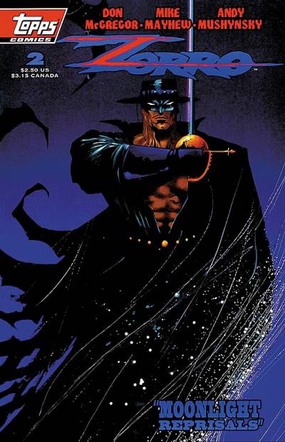Zorro (1993)   n° 2 - Topps