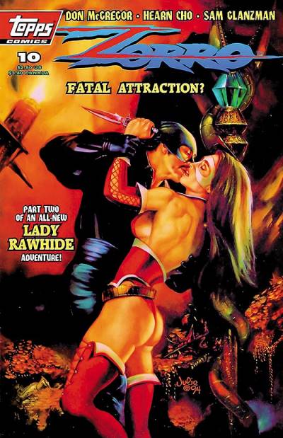Zorro (1993)   n° 10 - Topps