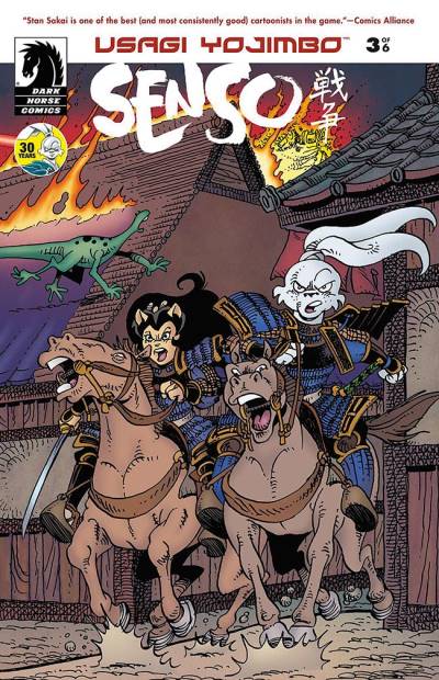 Usagi Yojimbo - Senso   n° 3 - Dark Horse Comics