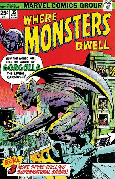 Where Monsters Dwell (1970)   n° 35 - Marvel Comics