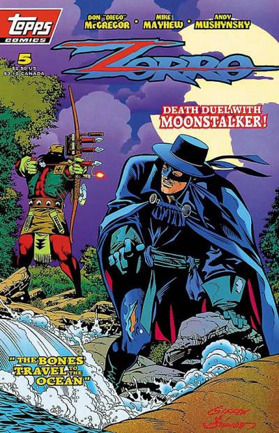 Zorro (1993)   n° 5 - Topps