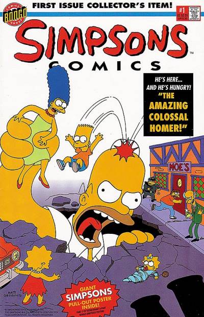 Simpsons Comics (1993)   n° 1 - Bongo Comics Group