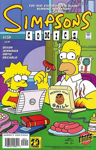 Simpsons Comics (1993)   n° 159 - Bongo Comics Group