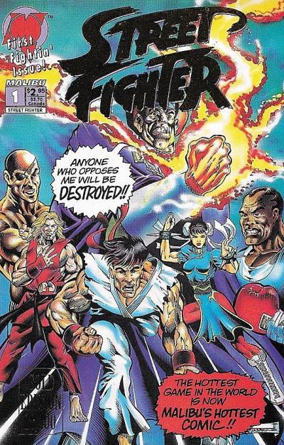 Street Fighter (1993)   n° 1 - Malibu Comics