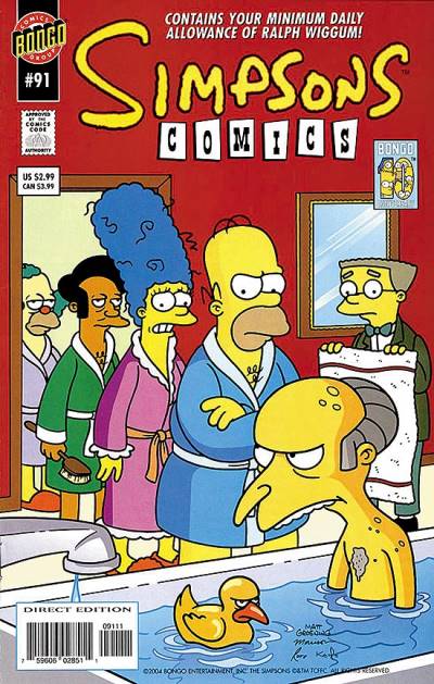 Simpsons Comics (1993)   n° 91 - Bongo Comics Group