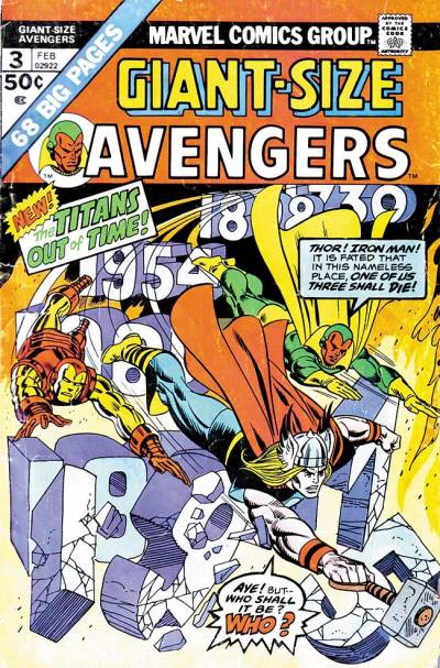 Giant-Size Avengers (1974)   n° 3 - Marvel Comics