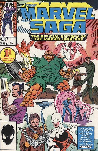 Marvel Saga, The: The Official History of The Marvel Universe (1985)   n° 1 - Marvel Comics