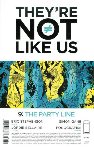 They're Not Like Us (2014)   n° 9 - Image Comics