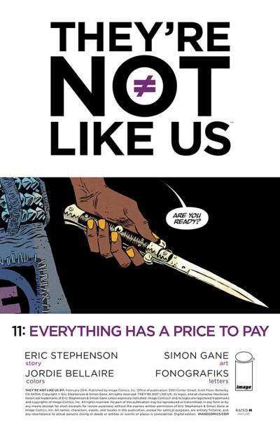 They're Not Like Us (2014)   n° 11 - Image Comics