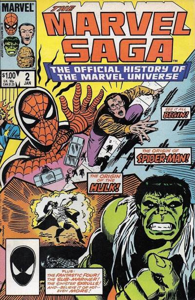 Marvel Saga, The: The Official History of The Marvel Universe (1985)   n° 2 - Marvel Comics