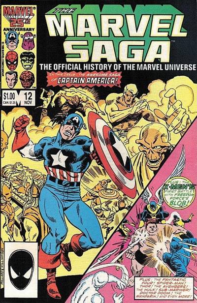 Marvel Saga, The: The Official History of The Marvel Universe (1985)   n° 12 - Marvel Comics