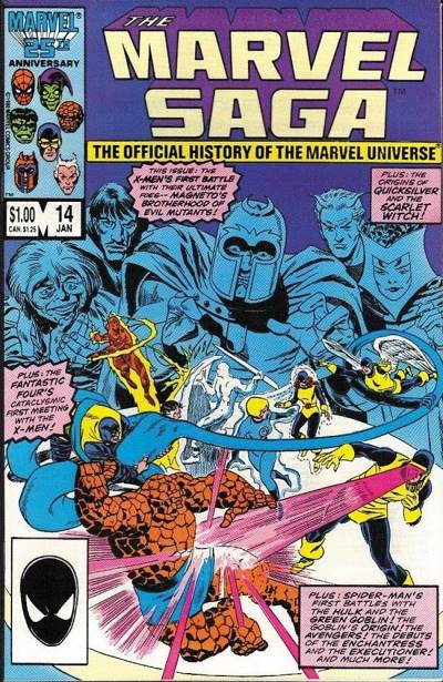 Marvel Saga, The: The Official History of The Marvel Universe (1985)   n° 14 - Marvel Comics
