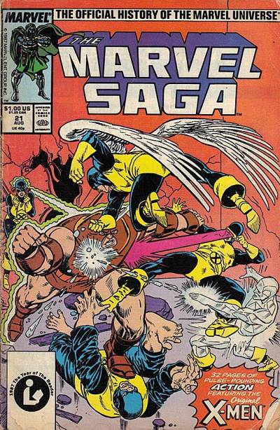 Marvel Saga, The: The Official History of The Marvel Universe (1985)   n° 21 - Marvel Comics