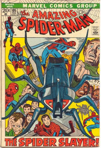 Amazing Spider-Man, The (1963)   n° 105 - Marvel Comics