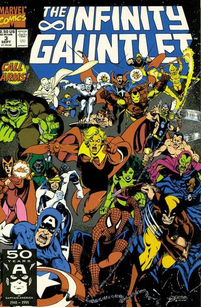Infinity Gauntlet, The (1991)   n° 3 - Marvel Comics