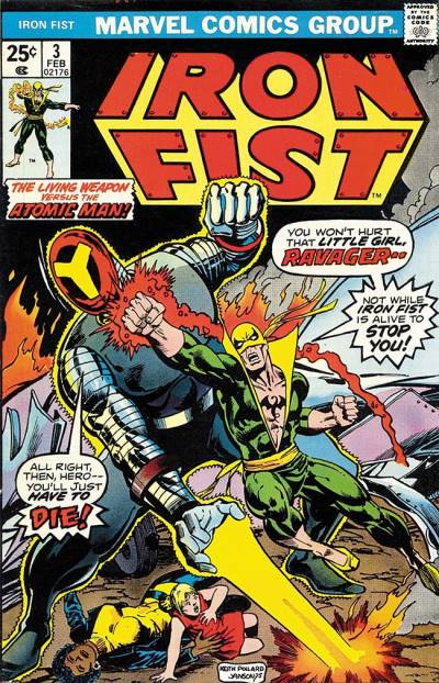 Iron Fist (1975)   n° 3 - Marvel Comics