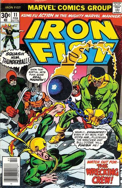 Iron Fist (1975)   n° 11 - Marvel Comics