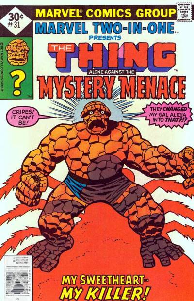 Marvel Two-In-One (1974)   n° 31 - Marvel Comics
