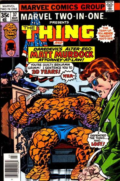 Marvel Two-In-One (1974)   n° 37 - Marvel Comics
