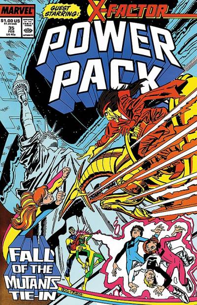 Power Pack (1984)   n° 35 - Marvel Comics