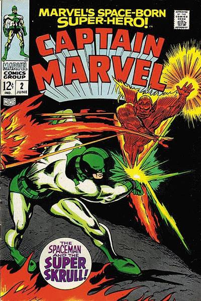 Captain Marvel (1968)   n° 2 - Marvel Comics
