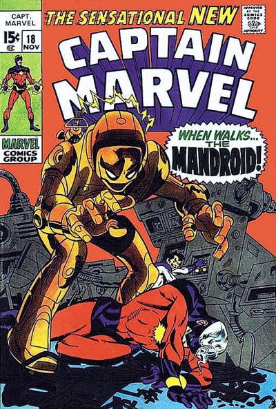 Captain Marvel (1968)   n° 18 - Marvel Comics