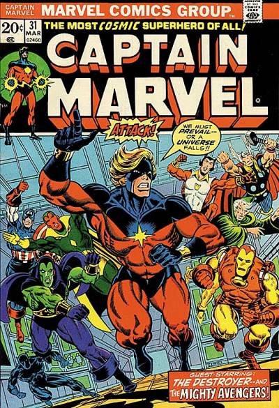 Captain Marvel (1968)   n° 31 - Marvel Comics