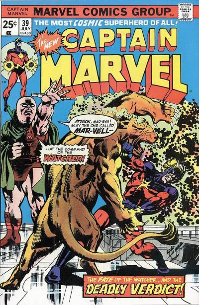Captain Marvel (1968)   n° 39 - Marvel Comics