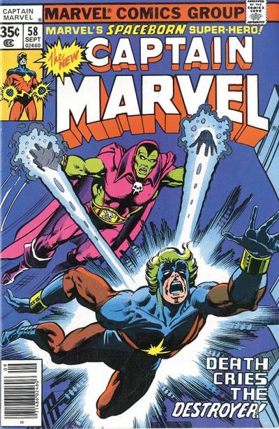Captain Marvel (1968)   n° 58 - Marvel Comics