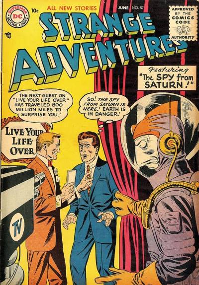 Strange Adventures (1950)   n° 57 - DC Comics