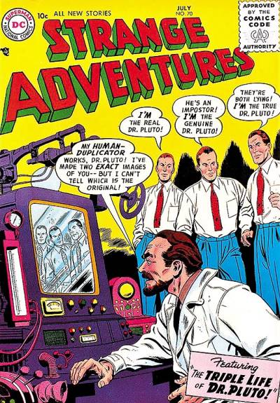 Strange Adventures (1950)   n° 70 - DC Comics