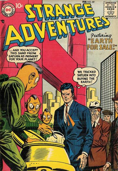 Strange Adventures (1950)   n° 89 - DC Comics