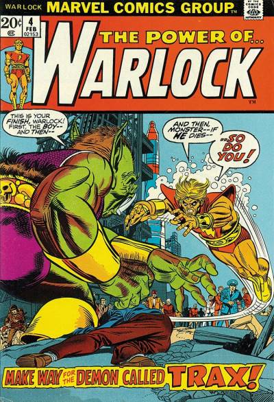 Warlock (1972)   n° 4 - Marvel Comics