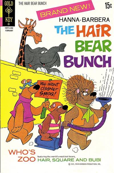 Hanna-Barbera The Hair Bear Bunch, The (1972)   n° 1 - Western Publishing Co.
