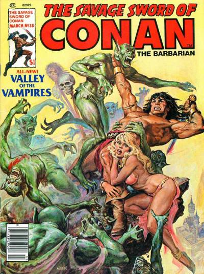 Savage Sword of Conan, The (1974)   n° 38 - Marvel Comics