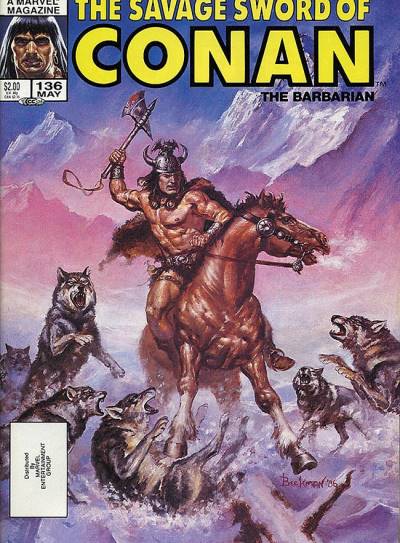 Savage Sword of Conan, The (1974)   n° 136 - Marvel Comics