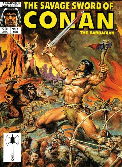 Savage Sword of Conan, The (1974)   n° 151 - Marvel Comics