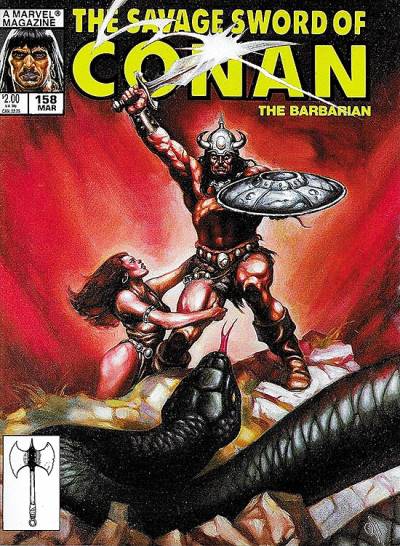 Savage Sword of Conan, The (1974)   n° 158 - Marvel Comics