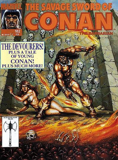 Savage Sword of Conan, The (1974)   n° 182 - Marvel Comics
