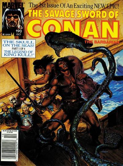 Savage Sword of Conan, The (1974)   n° 190 - Marvel Comics