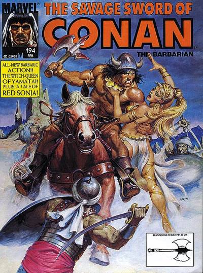 Savage Sword of Conan, The (1974)   n° 194 - Marvel Comics