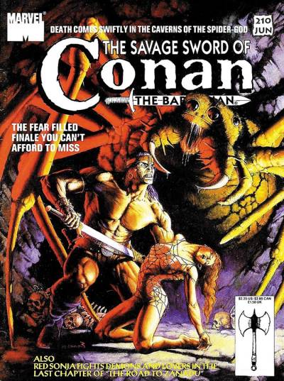 Savage Sword of Conan, The (1974)   n° 210 - Marvel Comics