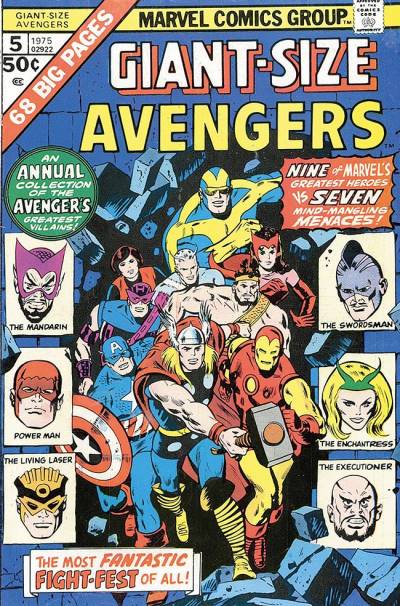 Giant-Size Avengers (1974)   n° 5 - Marvel Comics