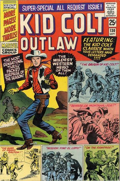 Kid Colt Outlaw (1948)   n° 130 - Marvel Comics