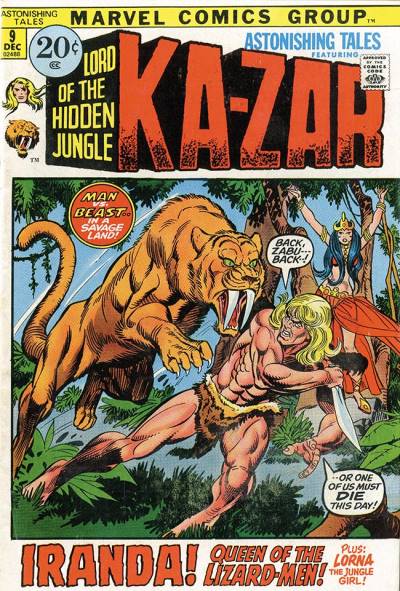 Astonishing Tales (1970)   n° 9 - Marvel Comics